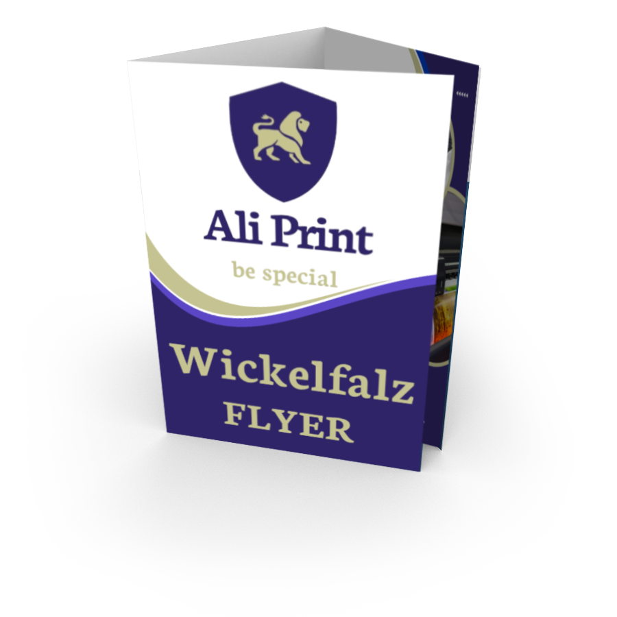 Wickelfalz Flyer