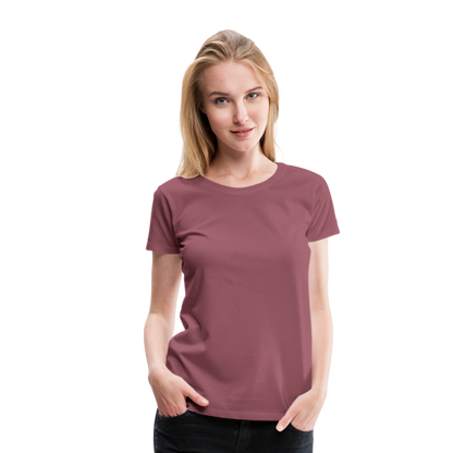 Frauen Premium T-Shirt - Malve