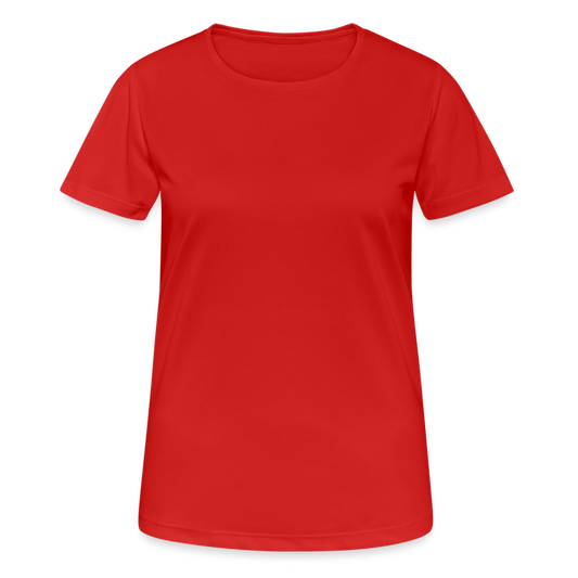 Frauen T-Shirt atmungsaktiv - Rot