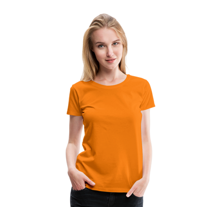 Frauen Premium T-Shirt - Orange