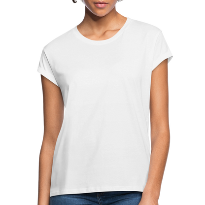 Frauen Oversize T-Shirt - Weiß