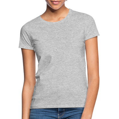 Frauen T-Shirt - Grau meliert