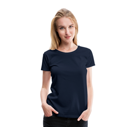 Frauen Premium T-Shirt - Navy