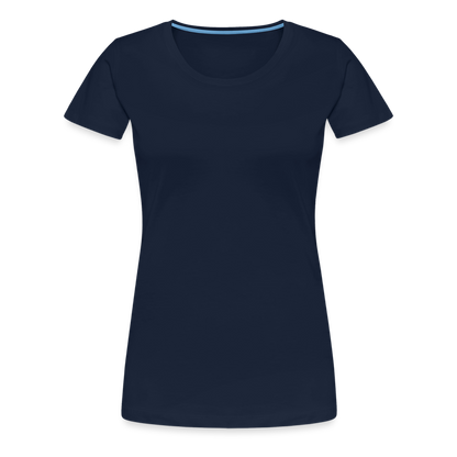 Frauen Premium T-Shirt - Navy