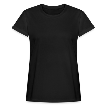 Frauen Oversize T-Shirt - Schwarz