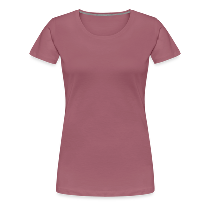 Frauen Premium T-Shirt - Malve