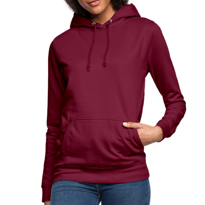 Frauen Hoodie - Bordeaux