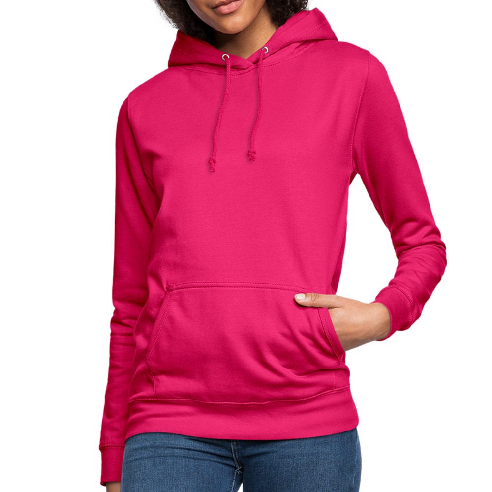 Frauen Hoodie - dunkles Pink