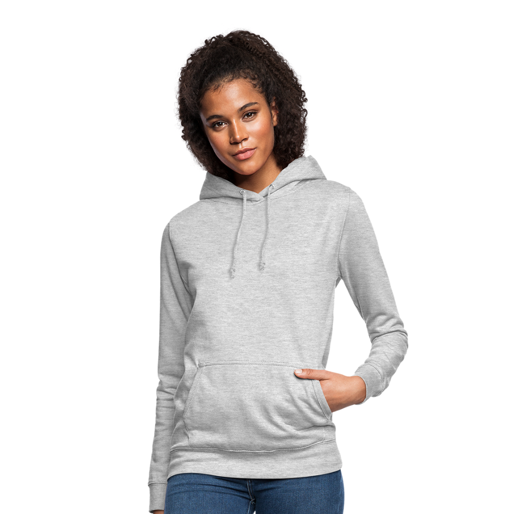 Frauen Hoodie - Hellgrau meliert