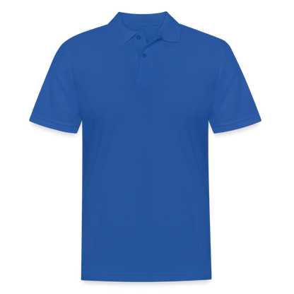 Männer Poloshirt - Royalblau