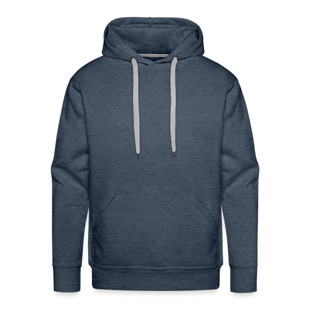 Men’s Premium Hoodie in 10 Farben - Jeansblau