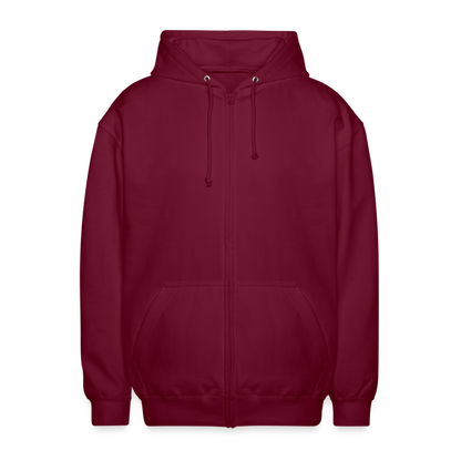 Unisex Kapuzenjacke in 5 Farben - Bordeaux