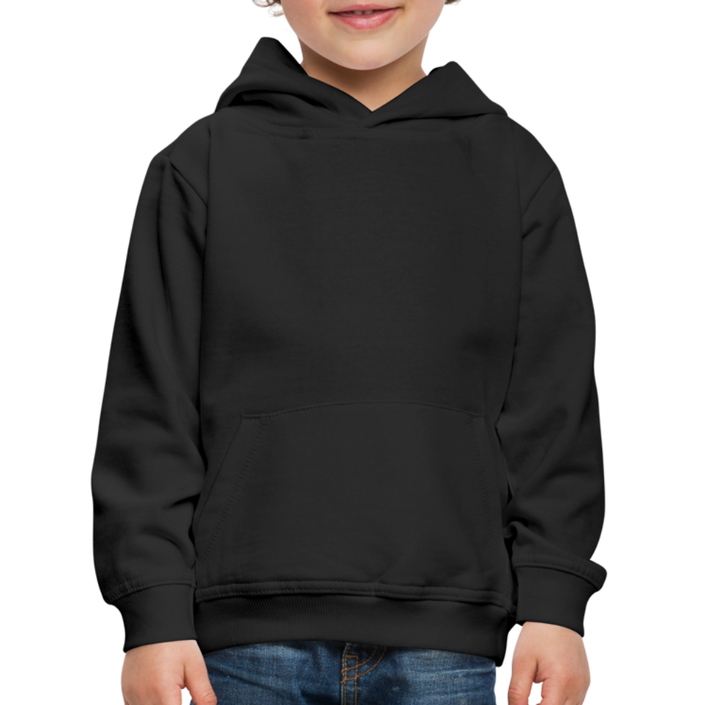 Junge Premium Hoodie in 9 Farben - Schwarz