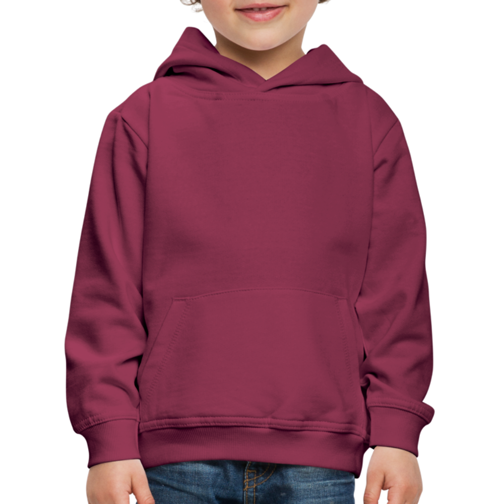 Junge Premium Hoodie in 9 Farben - Bordeaux