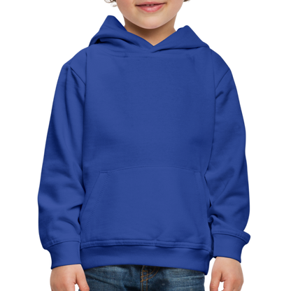 Junge Premium Hoodie in 9 Farben - Royalblau