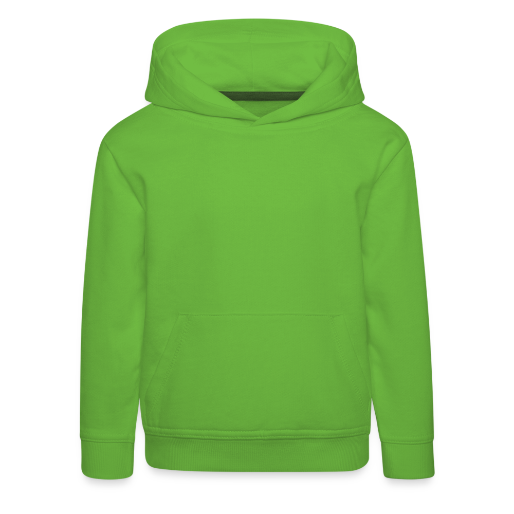 Junge Premium Hoodie in 9 Farben - Hellgrün