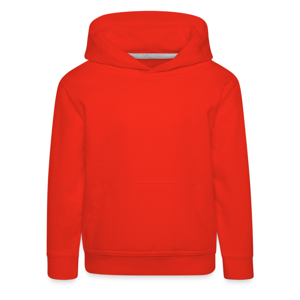 Junge Premium Hoodie in 9 Farben - Rot