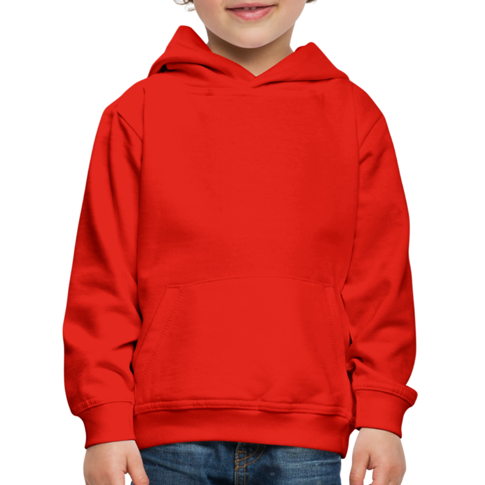 Junge Premium Hoodie in 9 Farben - Rot