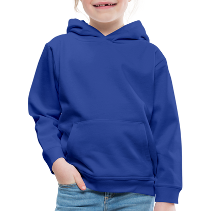 Mädchen Premium Hoodie in 9 Farben - Royalblau