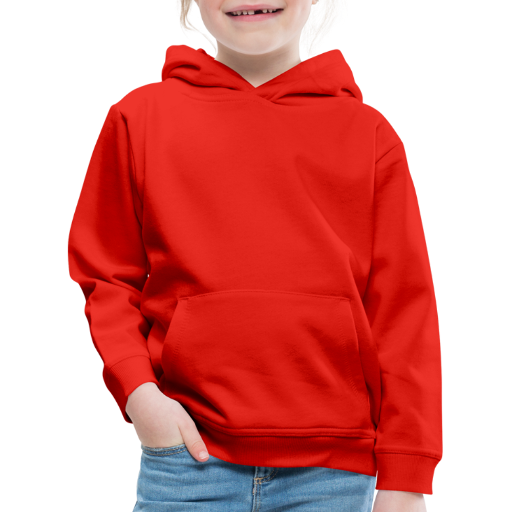 Mädchen Premium Hoodie in 9 Farben - Rot