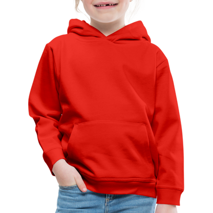 Mädchen Premium Hoodie in 9 Farben - Rot