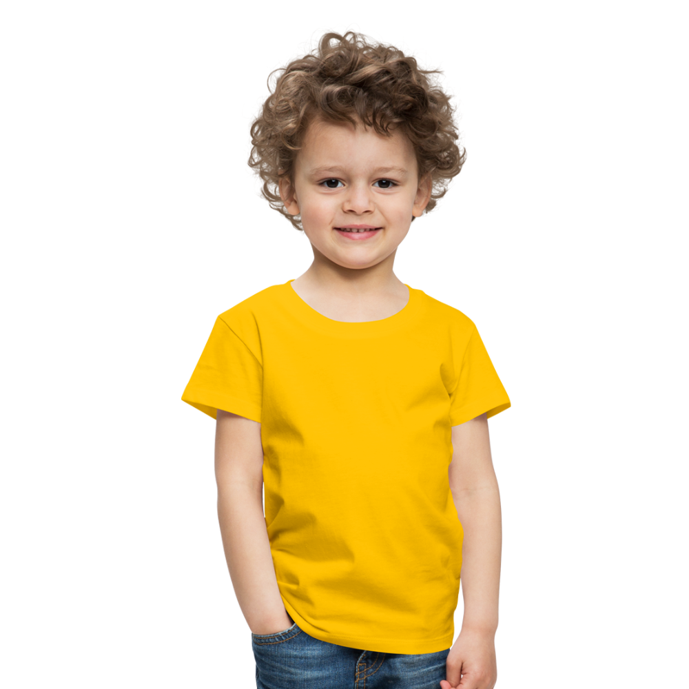 Junge Premium T-Shirt in 15 Farben - Sonnengelb