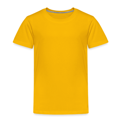 Junge Premium T-Shirt in 15 Farben - Sonnengelb