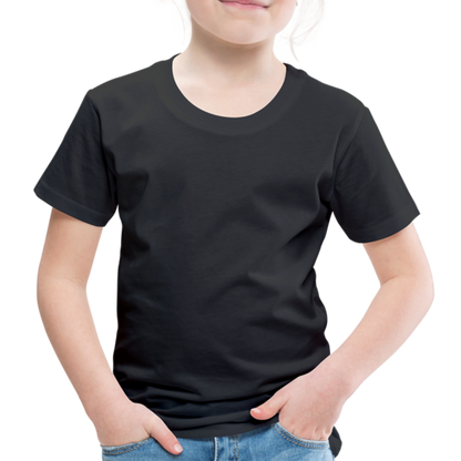 Kinder Premium T-Shirt in15 Farben - Schwarz