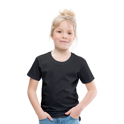 Kinder Premium T-Shirt in15 Farben - Schwarz