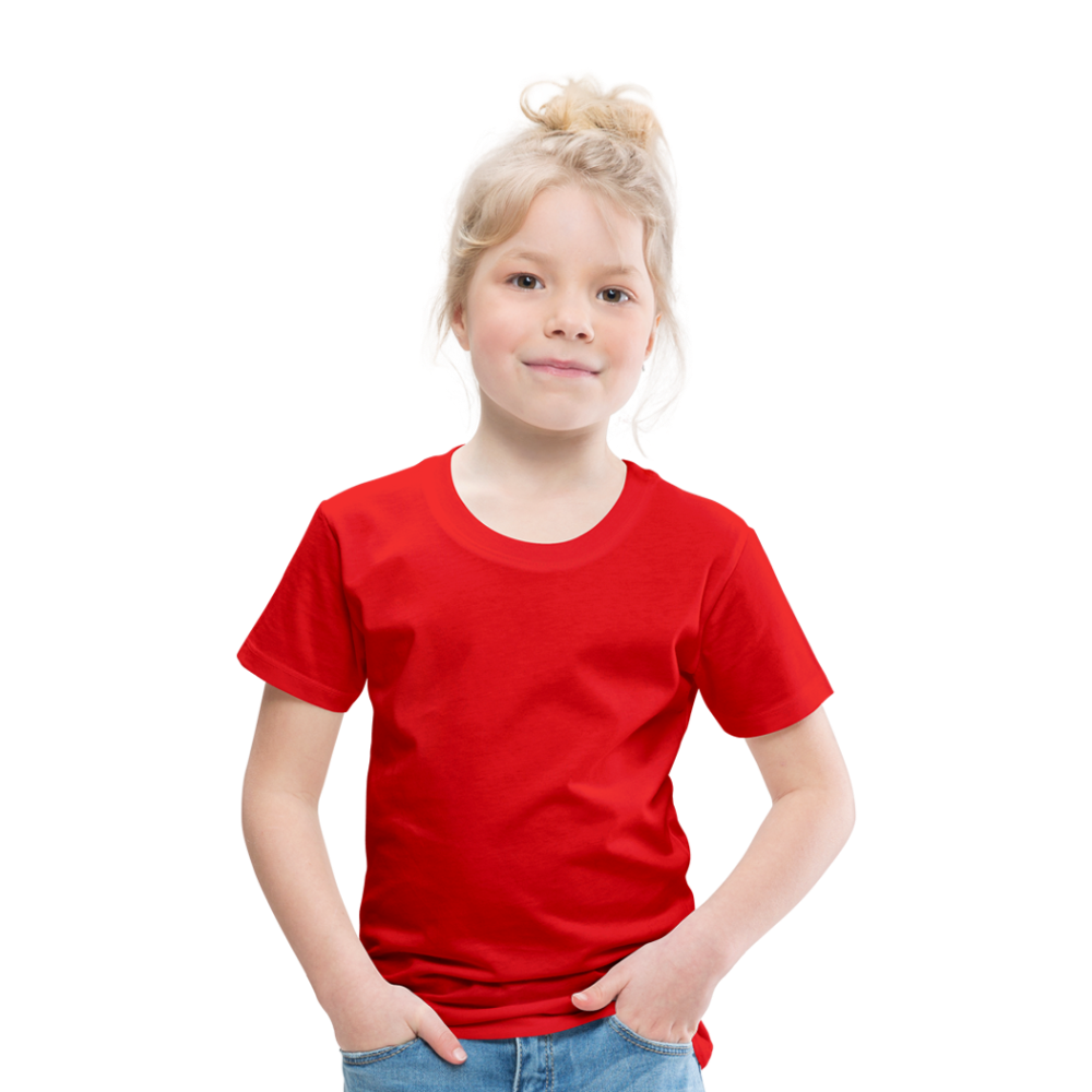 Kinder Premium T-Shirt in15 Farben - Rot