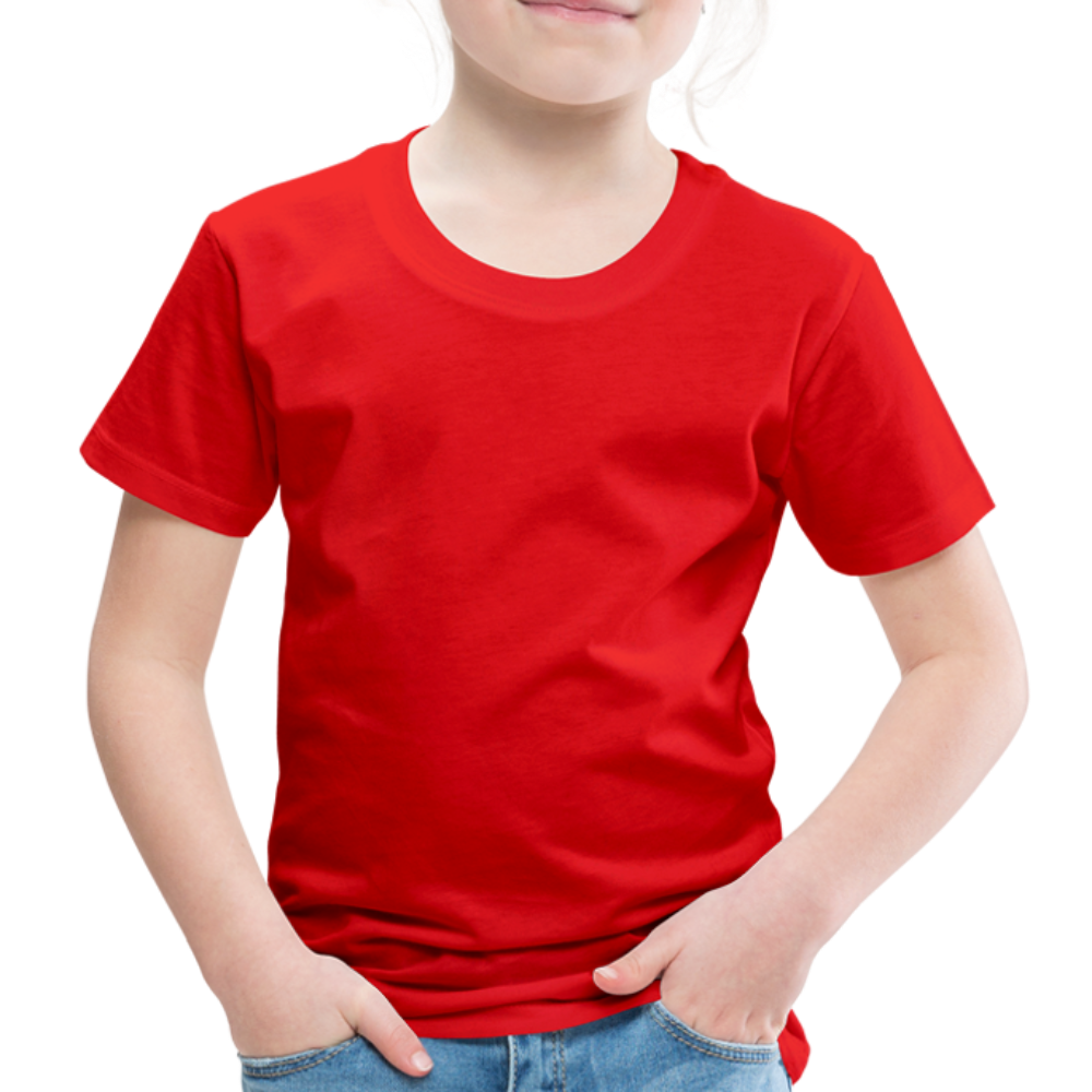 Kinder Premium T-Shirt in15 Farben - Rot