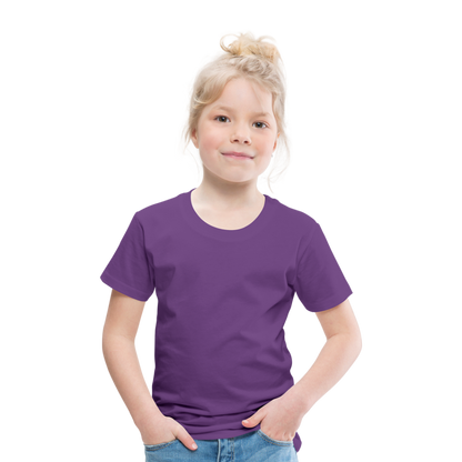 Kinder Premium T-Shirt in15 Farben - Lila