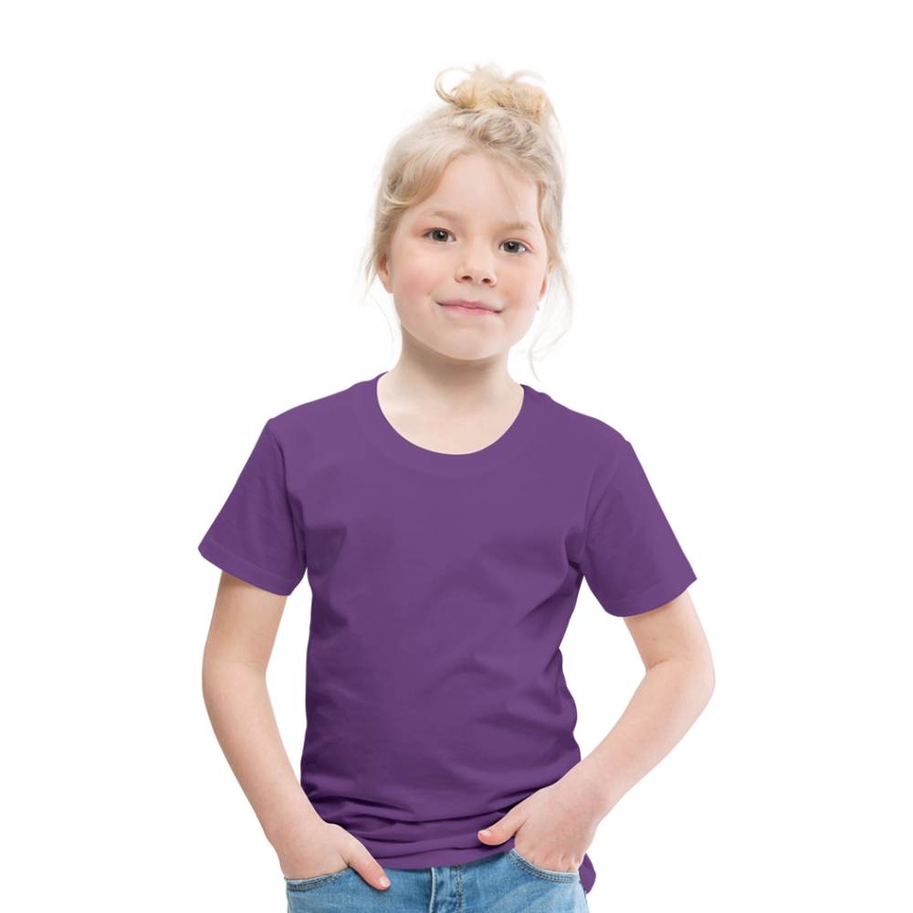 Kinder Premium T-Shirt in15 Farben - Lila