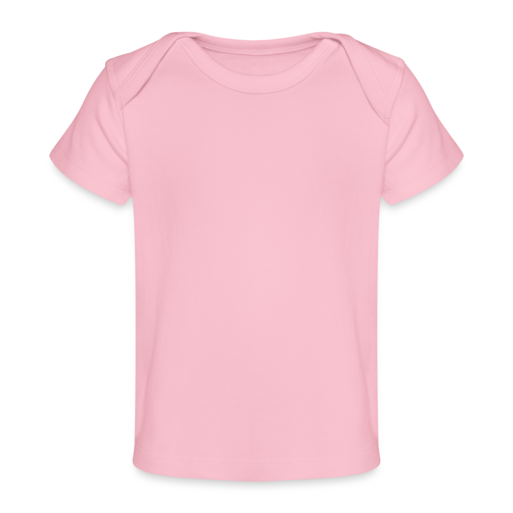 Baby Bio-T-Shirt in 5 Farben - Hellrosa