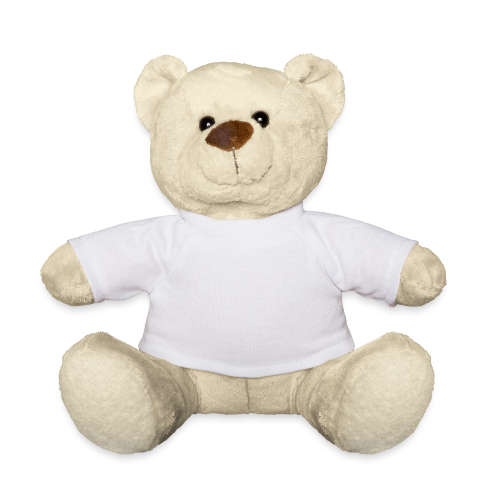 Teddy in 3 Farben - weiß