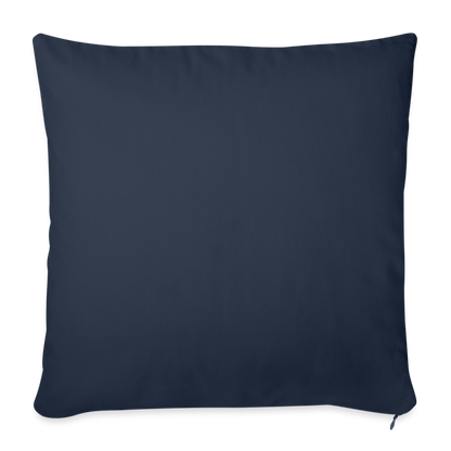 Sofakissenbezug 44 x 44 cm in 7 Farben - Navy