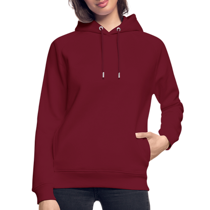 Unisex Bio-Hoodie von Stanley & Stella - Burgunderrot